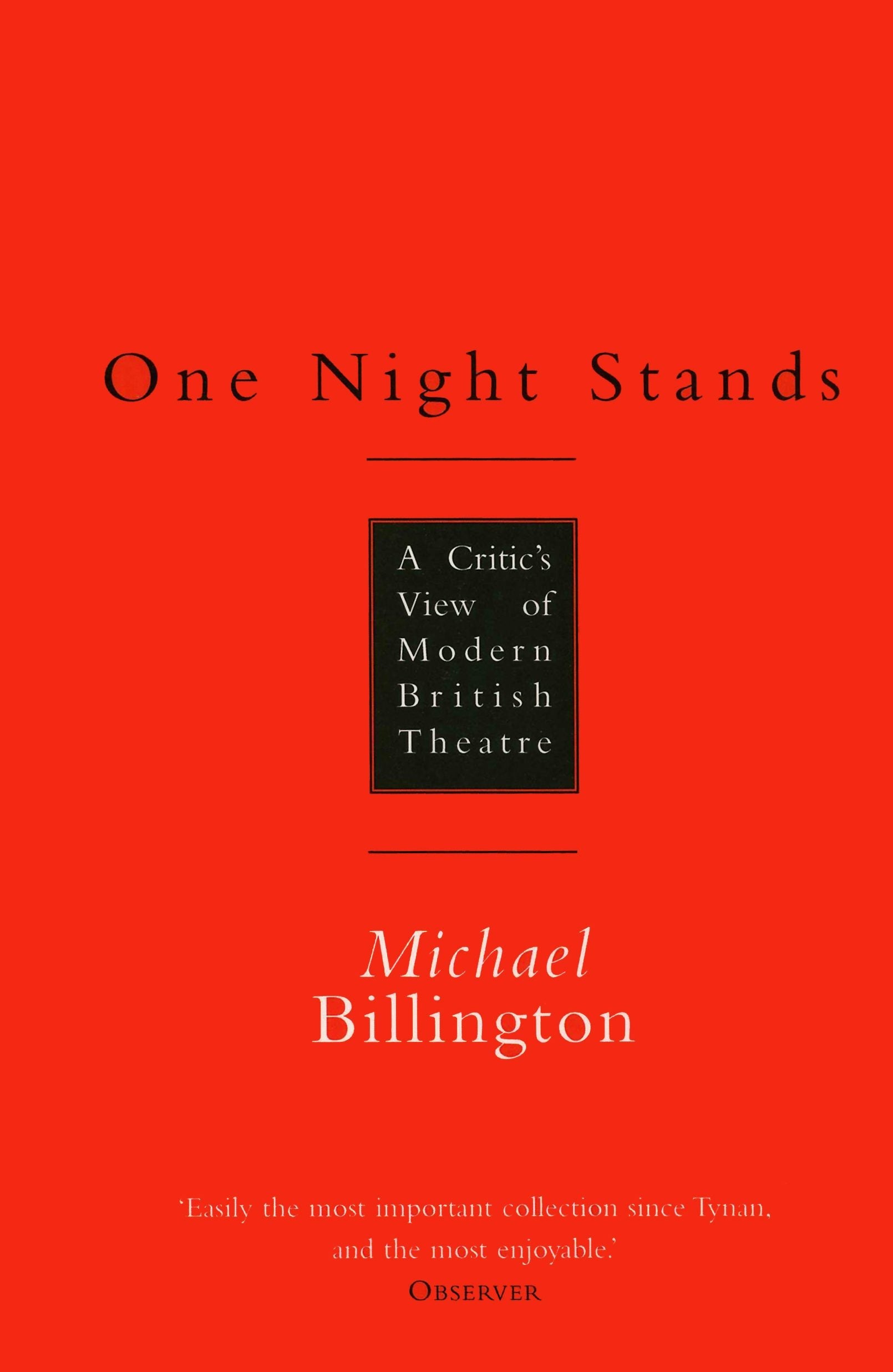 Book cover image for One Night Stands ISBN: 9781854596604